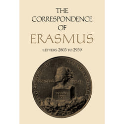 ISBN The Correspondence of Erasmus: Letters 2803 to 2939, Volume 20