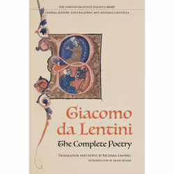 ISBN The Complete Poetry of Giacomo da Lentini, Anglais, 208 pages