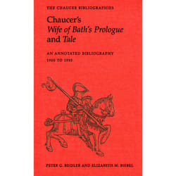 ISBN Chaucer's Wife of Bath's Prologue and Tale: An Annotated Bibliography 1900 - 1995