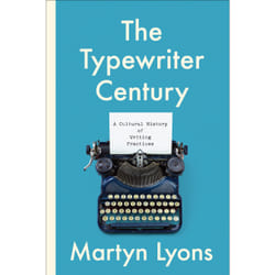 ISBN The Typewriter Century: A Cultural History of Writing Practices