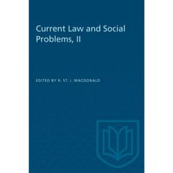 ISBN Current Law and Social Problems, II