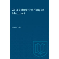 ISBN Zola Before the Rougon-Macquart