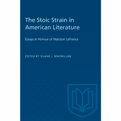 ISBN The Stoic Strain in American Literature: Essays in Honour of Marston LaFrance, Anglais, 240 pages