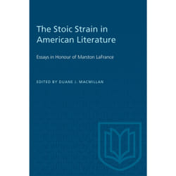 ISBN The Stoic Strain in American Literature: Essays in Honour of Marston LaFrance