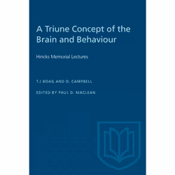 ISBN A Triune Concept of the Brain and Behaviour: Hincks Memorial Lectures, Anglais, 178 pages