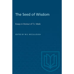 ISBN The Seed of Wisdom: Essays in Honour of T.J. Meek