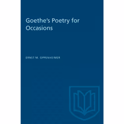 ISBN Goethe's Poetry for Occasions, Anglais, 264 pages