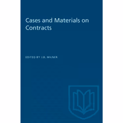 ISBN Cases and Materials on Contracts, Anglais, 928 pages