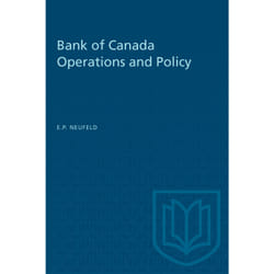 ISBN Bank of Canada Operations and Policy