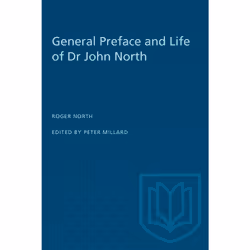 ISBN General Preface and Life of Dr John North, Anglais, 224 pages