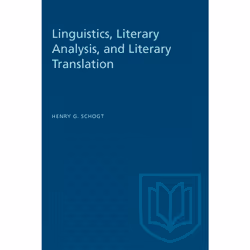 ISBN Linguistics, Literary Analysis, and Literary Translation, Anglais, 192 pages
