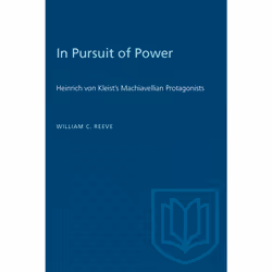 ISBN In Pursuit of Power: Heinrich von Kleist's Machiavellian Protagonists, Anglais, 248 pages