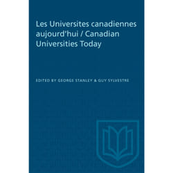 ISBN Les Universites canadiennes aujourd'hui / Canadian Universities Today
