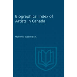 ISBN Biographical Index of Artists in Canada