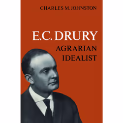 ISBN E.C. Drury: Agrarian Idealist, Anglais, 320 pages