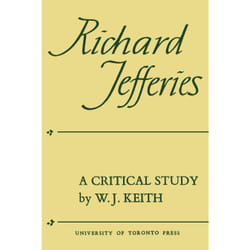 ISBN Richard Jefferies: A Critical Study