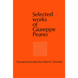 ISBN Selected Works of Giuseppe Peano