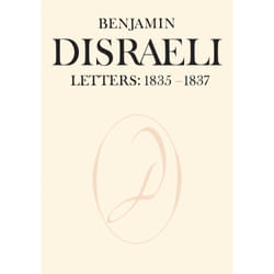 ISBN Benjamin Disraeli Letters: 1835-1837, Volume II