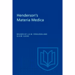 ISBN Henderson's Materia Medica, Anglais, 324 pages