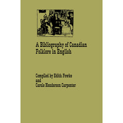 ISBN A Bibliography of Canadian Folklore in English