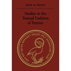 ISBN Studies in the Textual Tradition of Terence