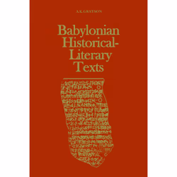 ISBN Babylonian Historical-Literary Texts, Anglais, 128 pages