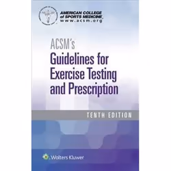 ISBN ACSM's Guidelines for Exercise Testing and Prescription, Education, Anglais