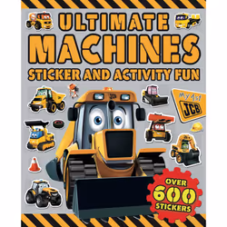 ISBN Ultimate Machines Sticker and Activity Fun, Anglais, Livre de poche, 48 pages