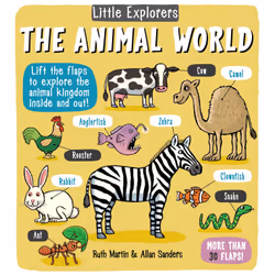 ISBN Little Explorers: The Animal World, Anglais, Couverture rigide, 18 pages