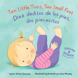 ISBN Ten Little Toes, Two Small Feet/Diez deditos de los pies, dos piececitos Couverture rigide