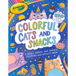 ISBN Crayola Colorful Cats and Snacks, fiction litéraire, Anglais, Livre broché, 64 pages