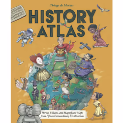 ISBN History Atlas, société, Anglais, Couverture rigide, 96 pages