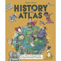 ISBN History Atlas livre société Anglais Couverture rigide