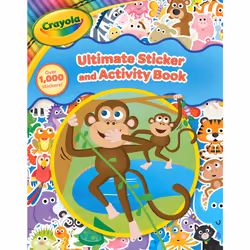ISBN Crayola Ultimate Sticker and Activity Book, jeux, Anglais, Livre broché, 64 pages