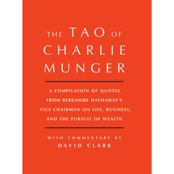 ISBN Tao of Charlie Munger Couverture rigide