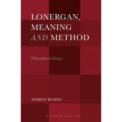 ISBN Lonergan, Meaning and Method (Philosophical Essays)