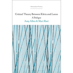 ISBN Critical Theory Between Klein and Lacan livre Anglais Couverture rigide 272 pages