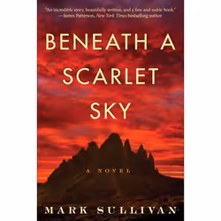 ISBN Beneath a Scarlet Sky, Anglais, Livre broché, 509 pages