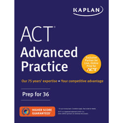 ISBN ACT Advanced Practice livre Anglais Livre de poche 444 pages