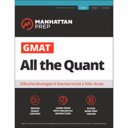 ISBN GMAT All the Quant, Education, Anglais, Livre broché, 800 pages