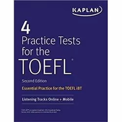 ISBN 4 Practice Tests for the TOEFL, Education, Anglais, 204 pages