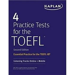 ISBN 4 Practice Tests for the TOEFL livre Education Anglais