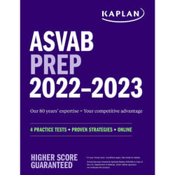 ISBN ASVAB Prep 2022–2023 livre Education Anglais