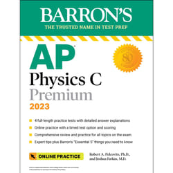 ISBN AP Physics C Premium, 2023: 4 Practice Tests + Comprehensive Review + Online Practice livre Science Fiction Anglais