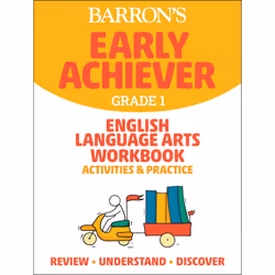 ISBN Barron's Early Achiever: Grade 1 English Language Arts Workbook Activities &amp; Practice, Art &amp; design, Anglais, Li ...