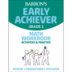 ISBN Barron's Early Achiever: Grade 2 Math Workbook Activities &amp; Practice, Littérature, Anglais, Livre broché, 144 pages