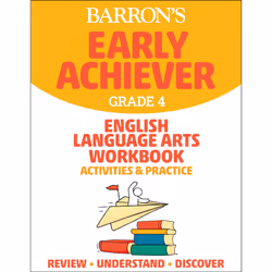 ISBN Barron's Early Achiever: Grade 4 English Language Arts Workbook Activities &amp; Practice, Art &amp; design, Anglais, Li ...