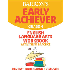 ISBN Barron's Early Achiever: Grade 4 English Language Arts Workbook Activities & Practice livre Art & design Anglais