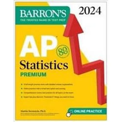 ISBN AP Statistics Premium 2024 : 9 Practice Tests + Comprehensive Review + Online Practice livre Education Anglais