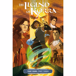 ISBN The Legend of Korra: Turf Wars Part Three, Anglais, Livre broché, 80 pages